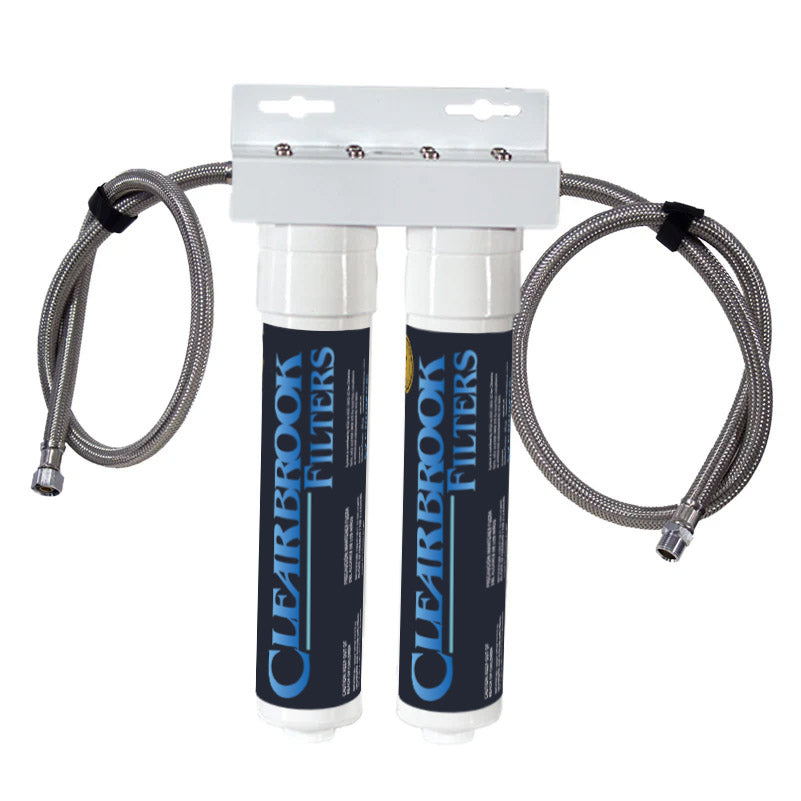 SF-D12-P “ Clearbrook Dual filter system.” With 12 inch pre-filter and Gen4 filter. “Kitchen sink filter”