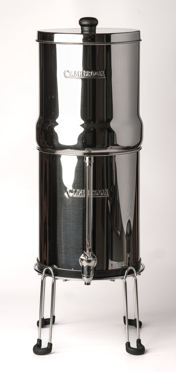 Clearbrook 1.5 Gallon Stainless Steel Gravity System