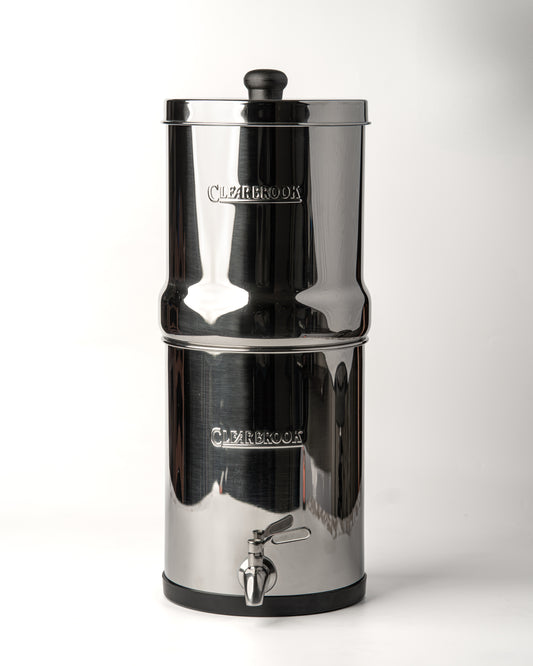 Clearbrook 17 L (2.25 gal) Stainless Steel Gravity System